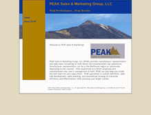 Tablet Screenshot of peaksmg.com